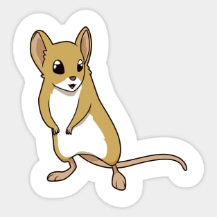 Kawaii grasshopper mouse Sticker